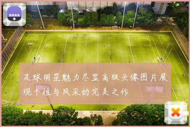 足球明星魅力尽显高级头像图片展现个性与风采的完美之作